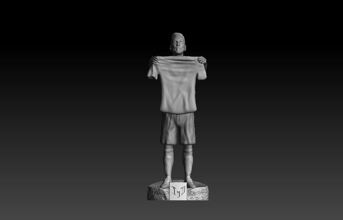 Lionel Messi 3D print model_2