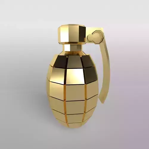 Grenade v1 005 Low-poly 3D model