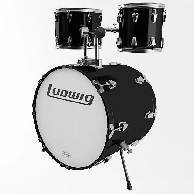 Bass Drum 3D model_0