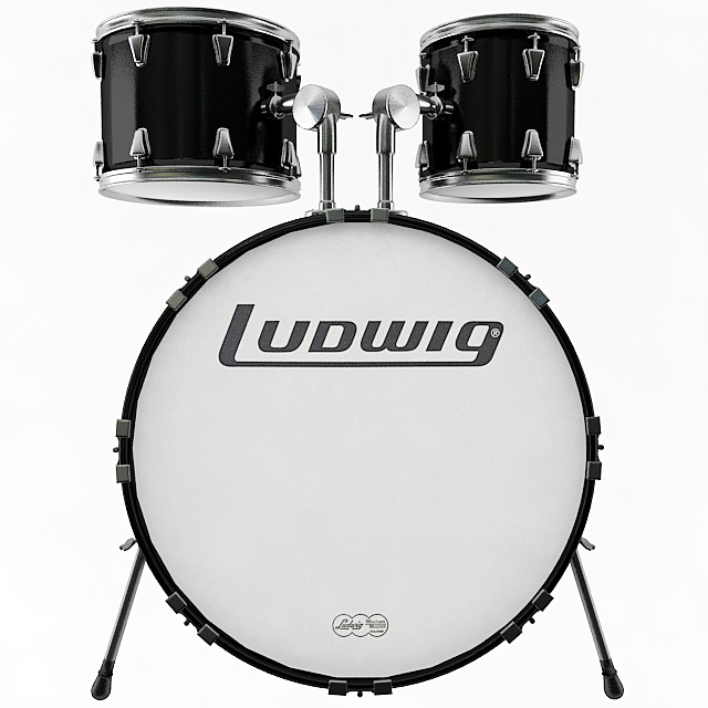 Bass Drum 3D model_2