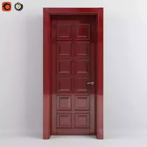 RED DOOR Free 3D model