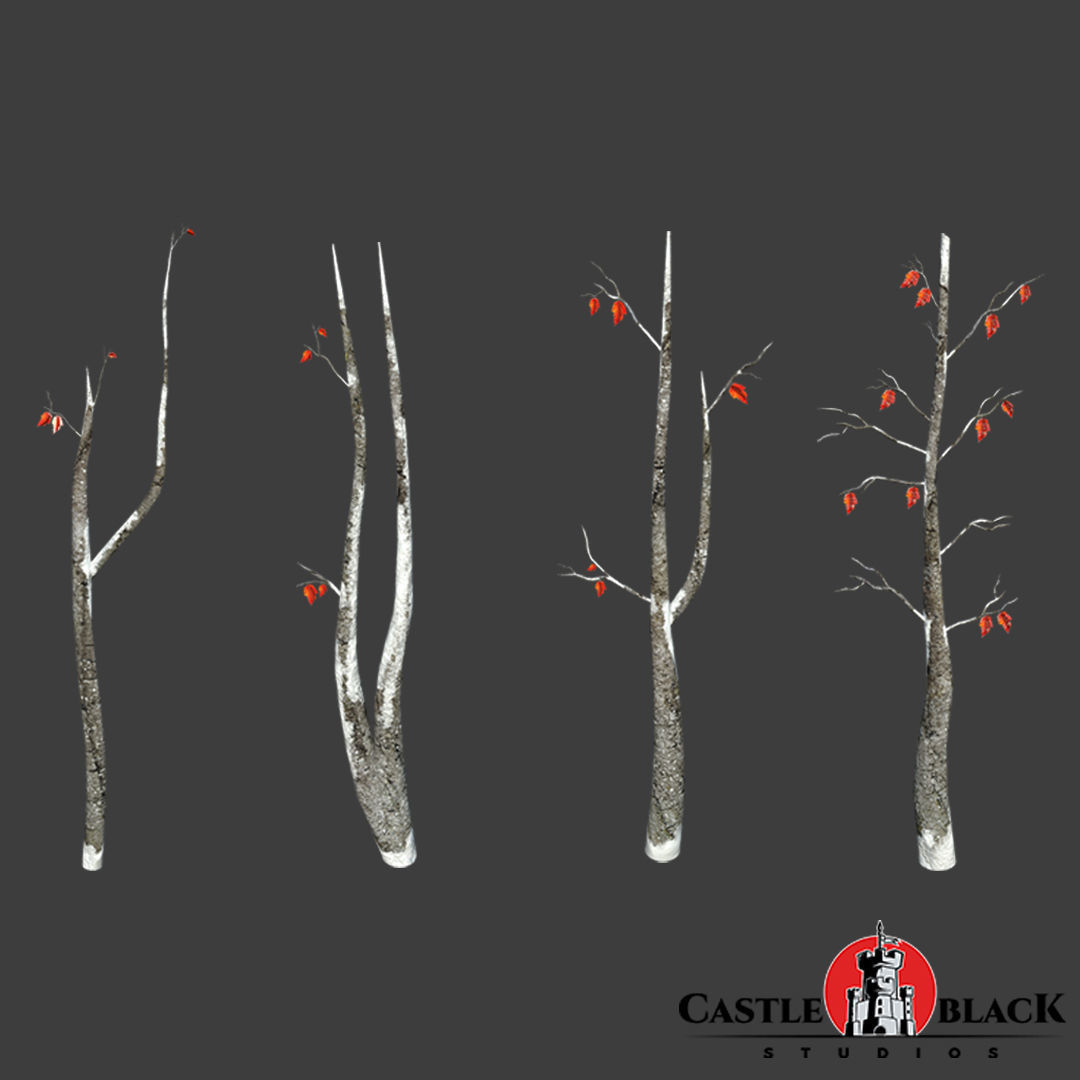 Snow Environment Assets Low-poly 3D model_5