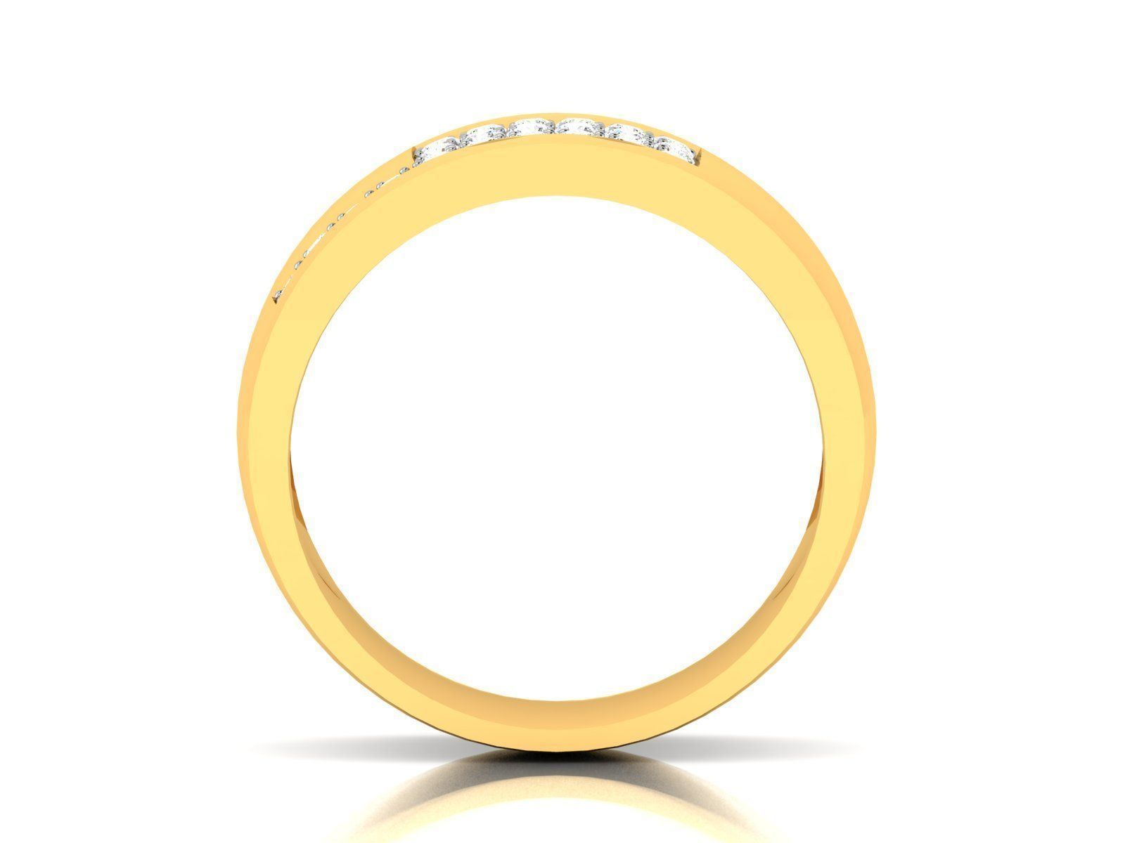 Women Ring 3dm render detail 3D print model_2