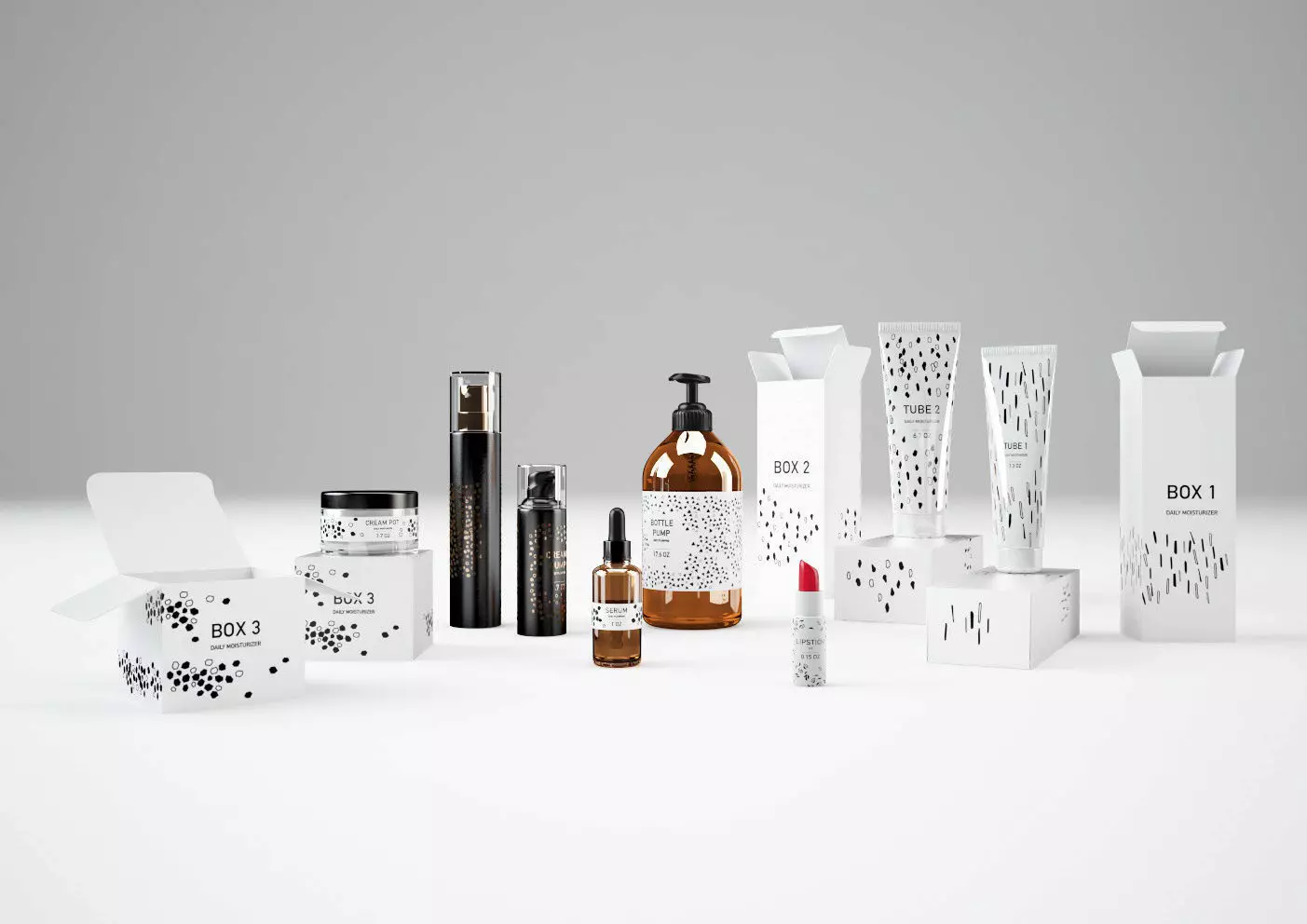 Pack 1 cosmetic 3D model_0