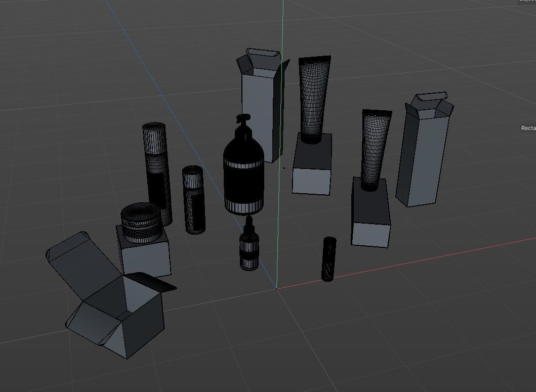 Pack 1 cosmetic 3D model_4