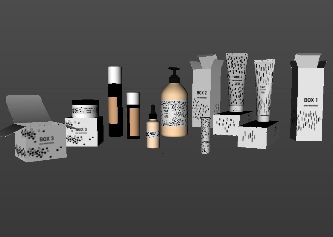 Pack 1 cosmetic 3D model_6