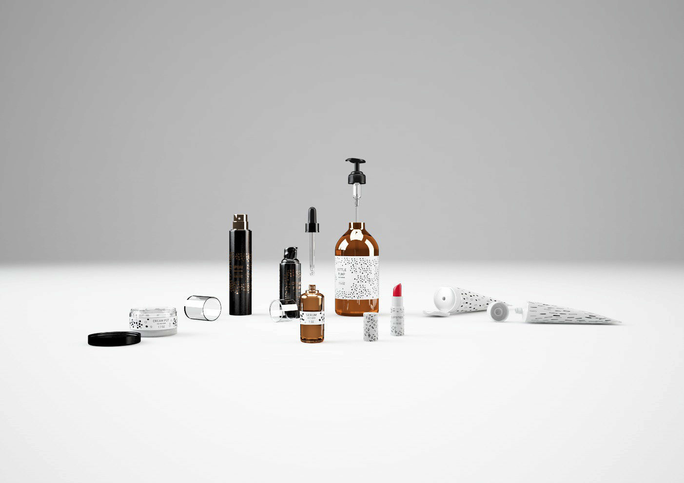 Pack 1 cosmetic 3D model_1