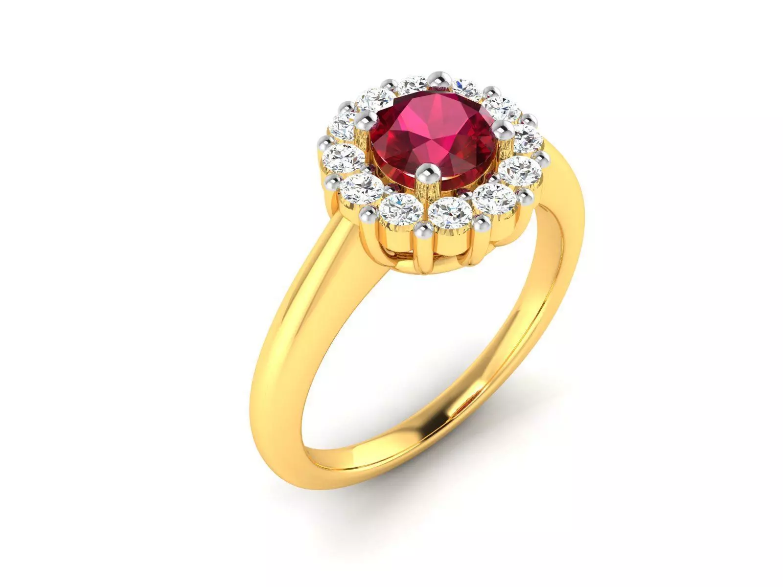 Women Ring 3dm render detail 3D print model_0