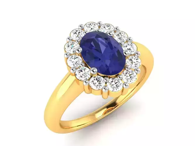 Women Ring 3dm render detail