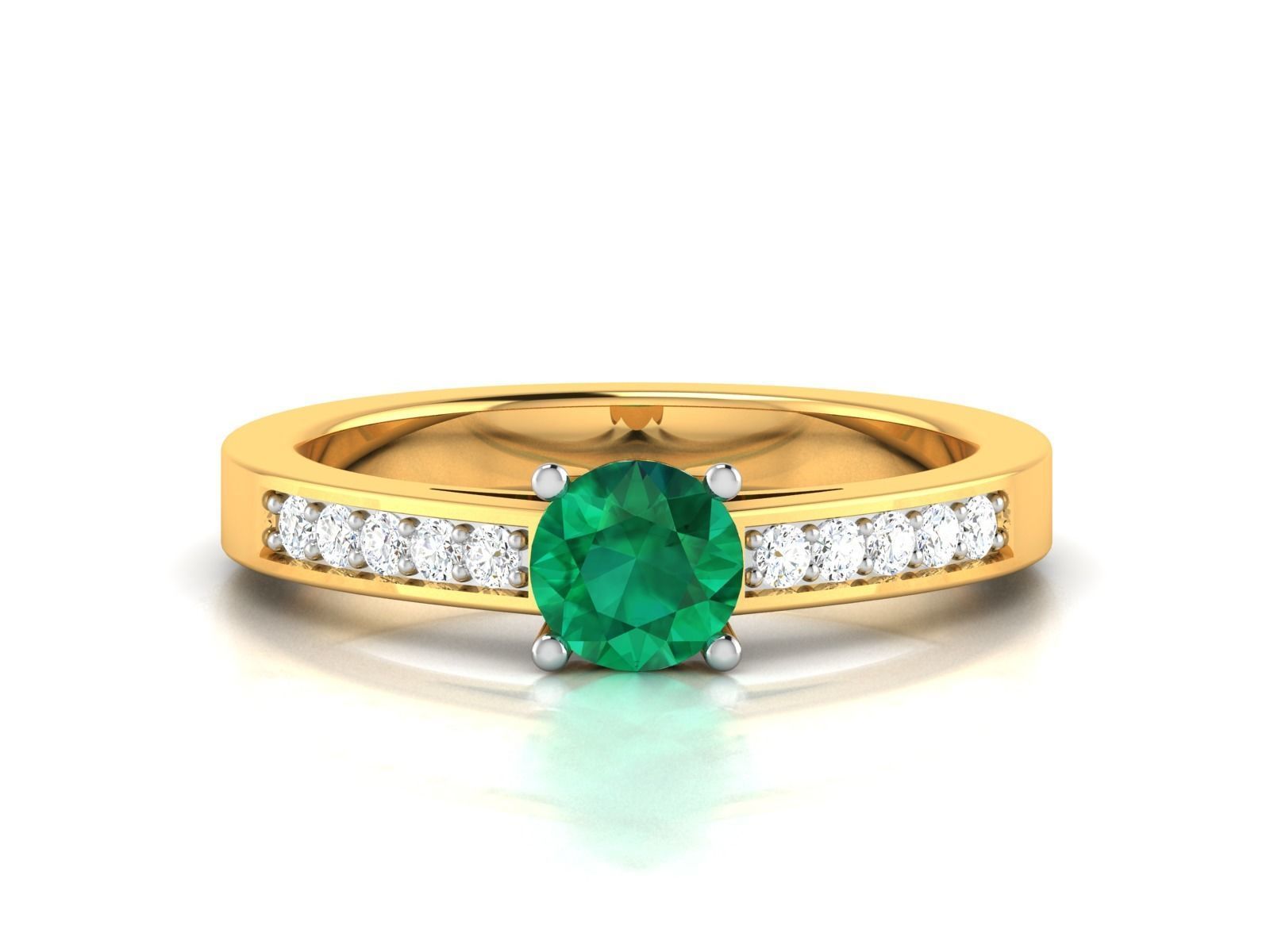 Women Ring 3dm render detail 3D print model_8