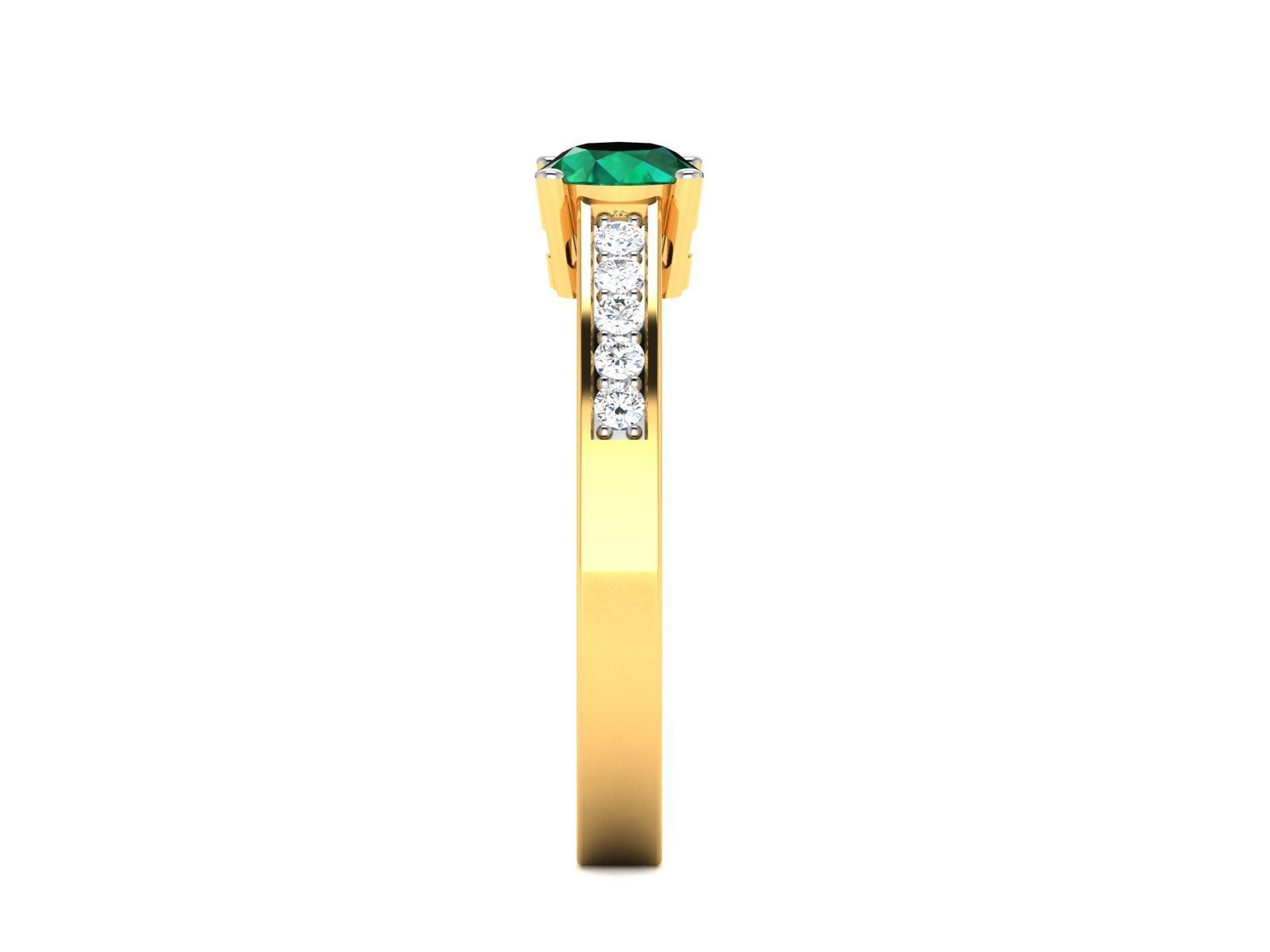 Women Ring 3dm render detail 3D print model_6