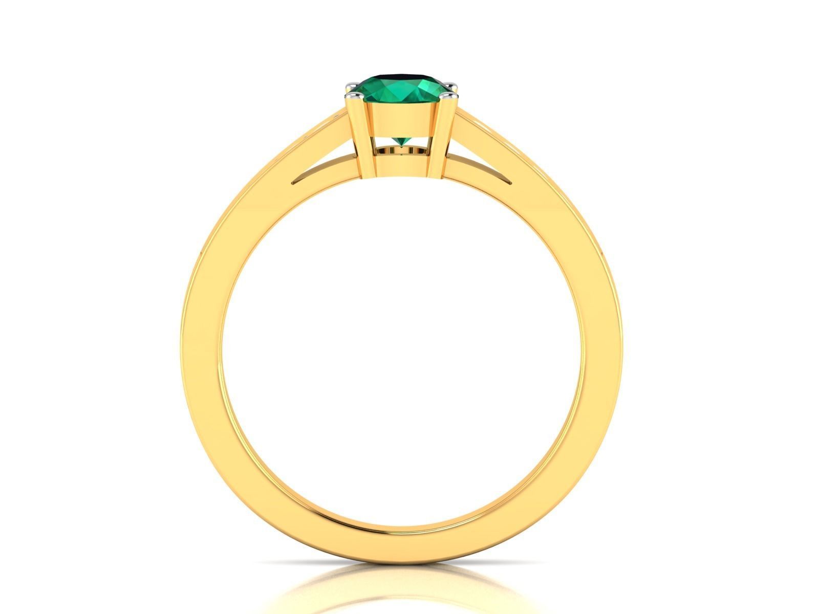 Women Ring 3dm render detail 3D print model_3