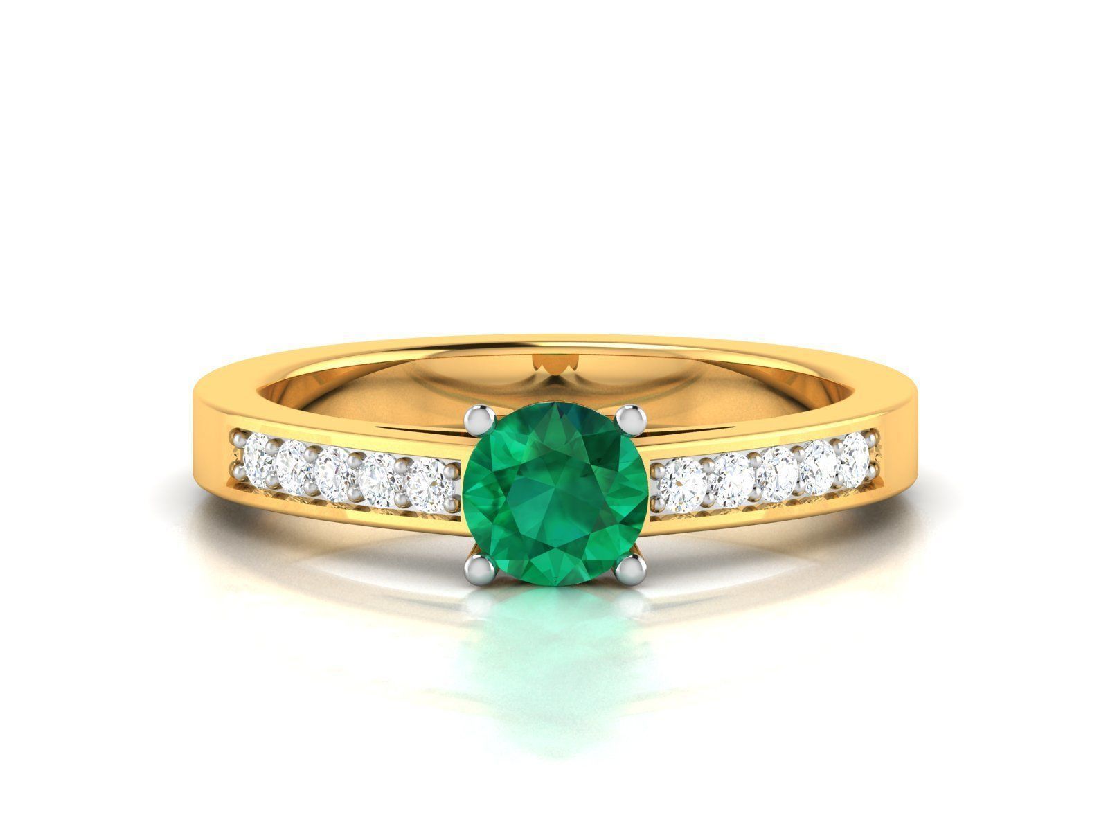 Women Ring 3dm render detail 3D print model_7