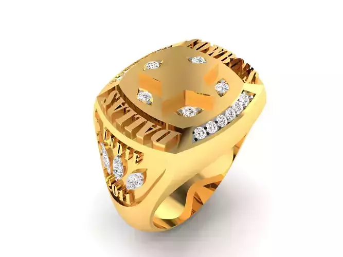 Women Ring 3dm render detail