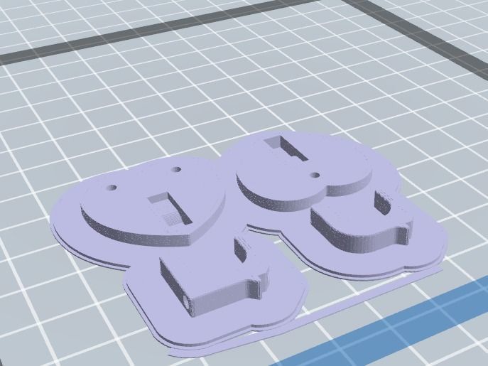 Wall Hooks for Hanging Free 3D print model_16