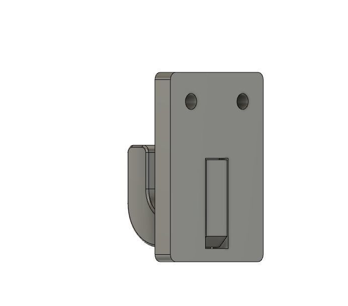 Wall Hooks for Hanging Free 3D print model_4