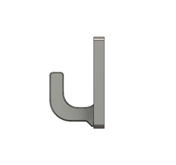 Wall Hooks for Hanging Free 3D print model_2