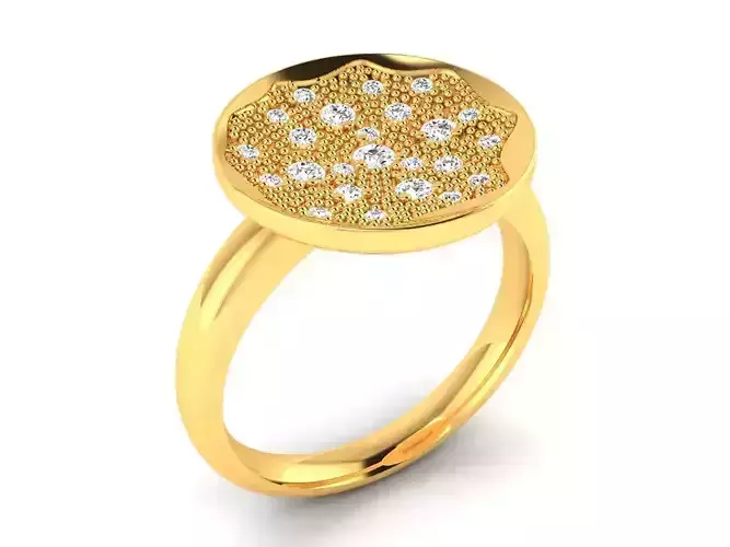 Women Ring 3dm render detail