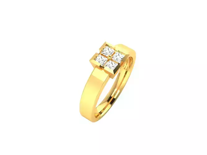 Women Ring 3dm render detail