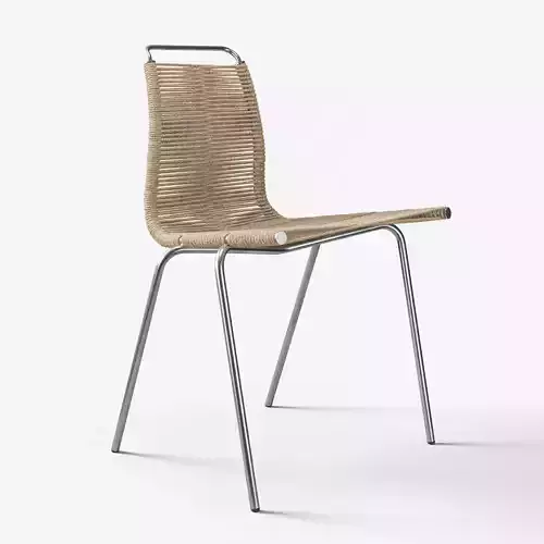 Carl Hansen Pk-1 Chair Low-poly 3D model