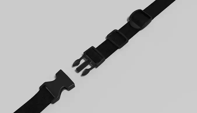 Strap release 3D model