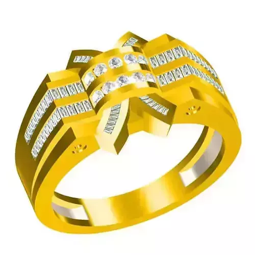 JCD Format Mens vintage engagement rings metal file