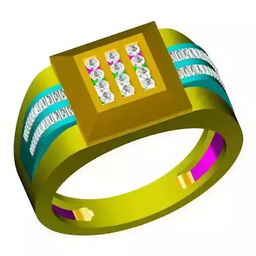 JCD Format Mens vintage engagement rings cad engagement ring