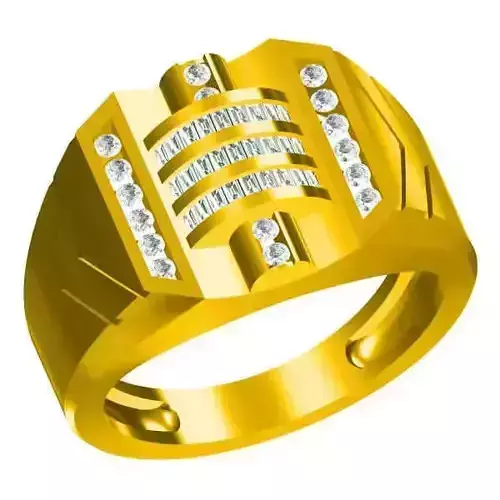 JCD Format Men vintage engagement rings wax files jewelry