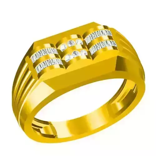 JCD Format Men vintage engagement rings 3dm jewelry