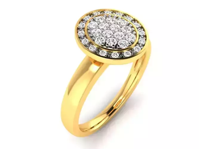 Women Ring 3dm render detail