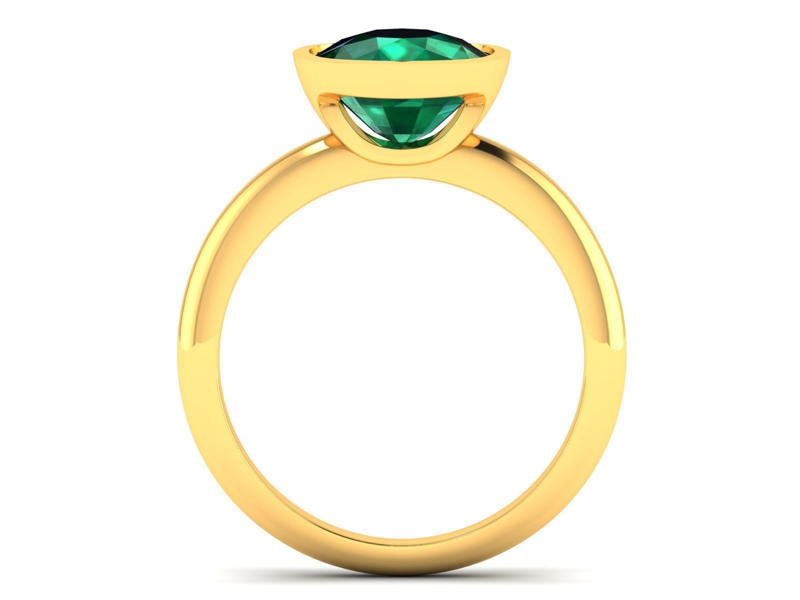Women Ring 3dm render detail 3D print model_4