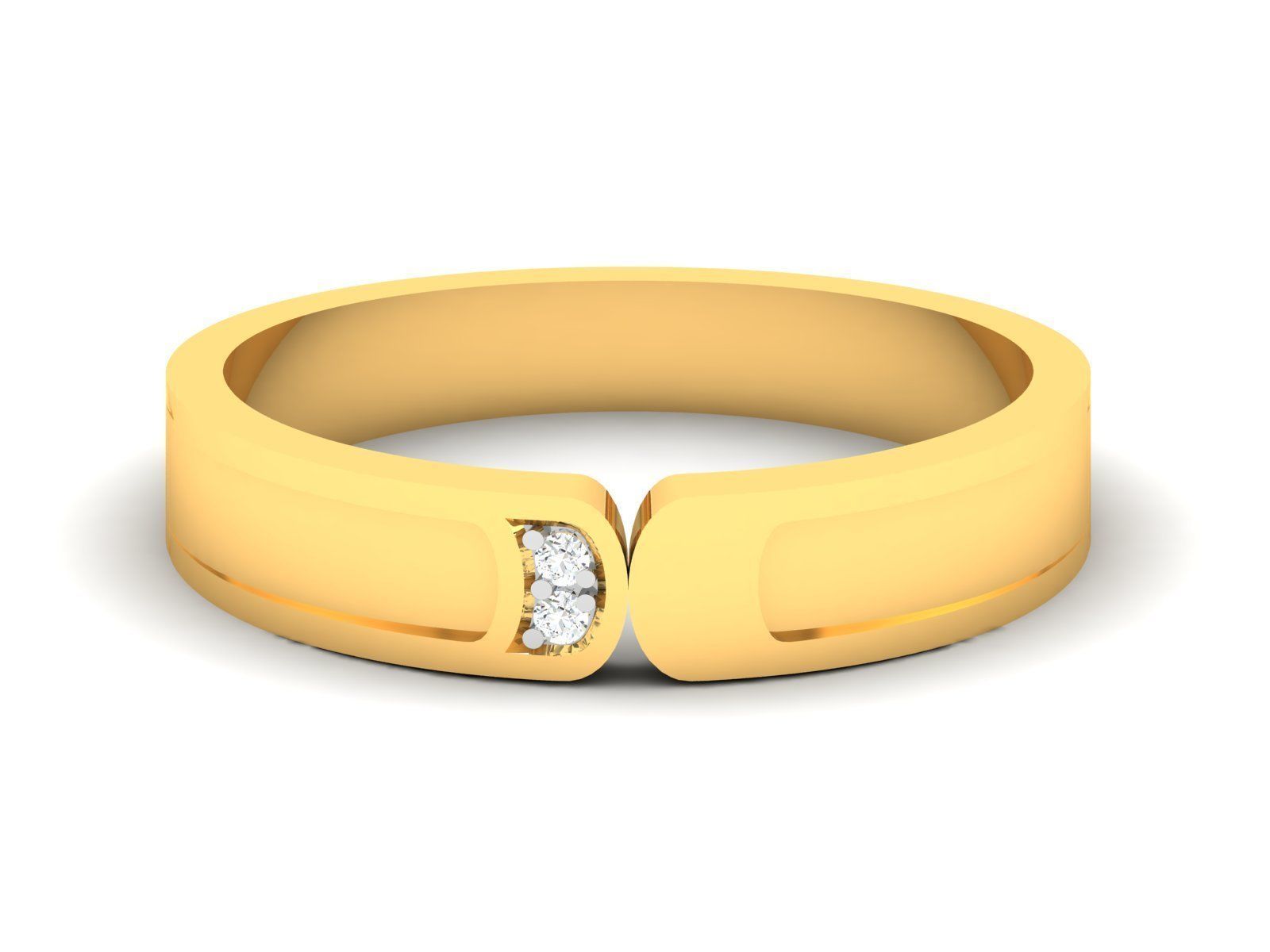 Women Ring 3dm render detail 3D print model_6
