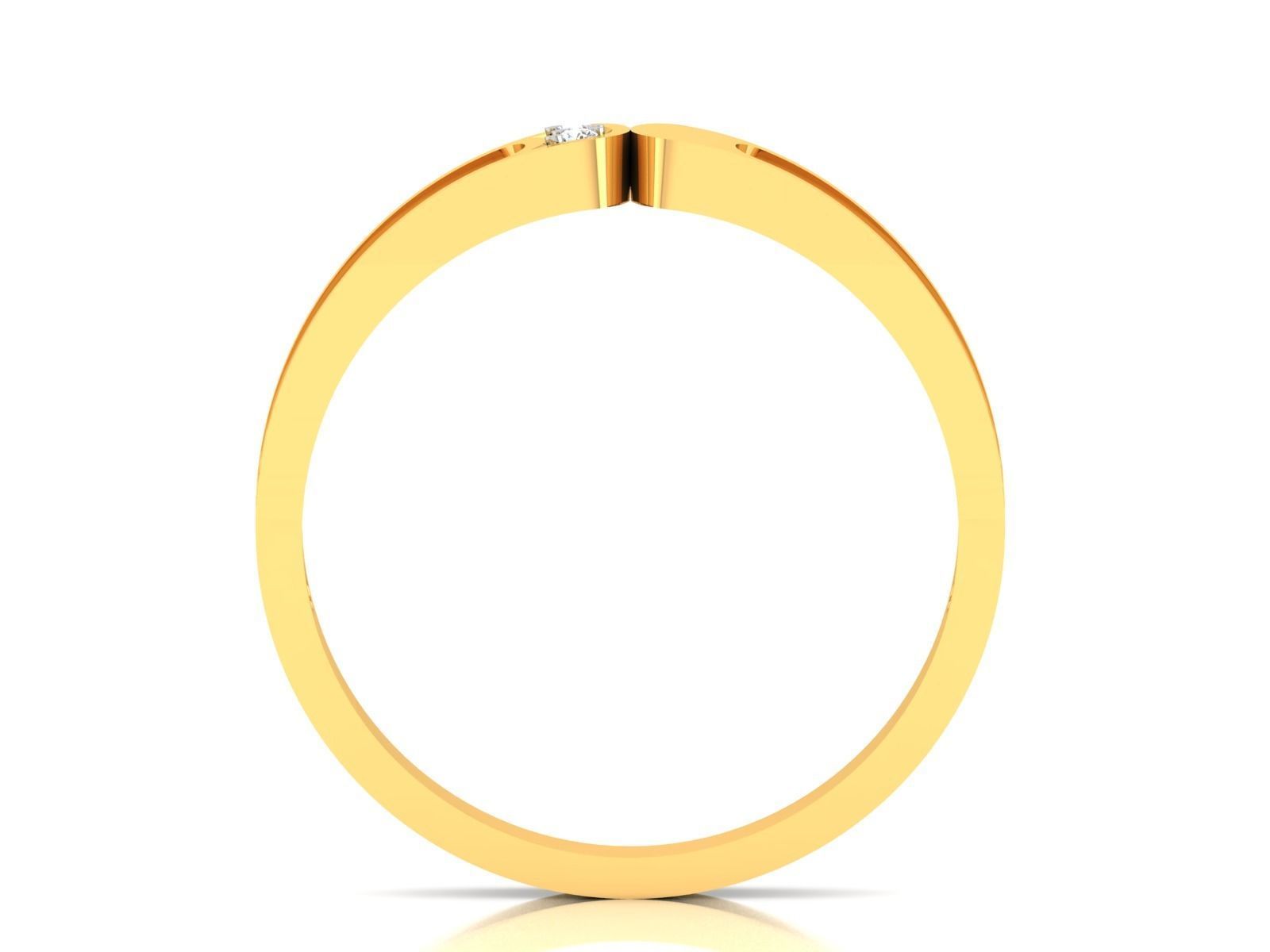 Women Ring 3dm render detail 3D print model_3