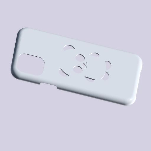 Iphone 11 Pro Panda Case 3D print model_2