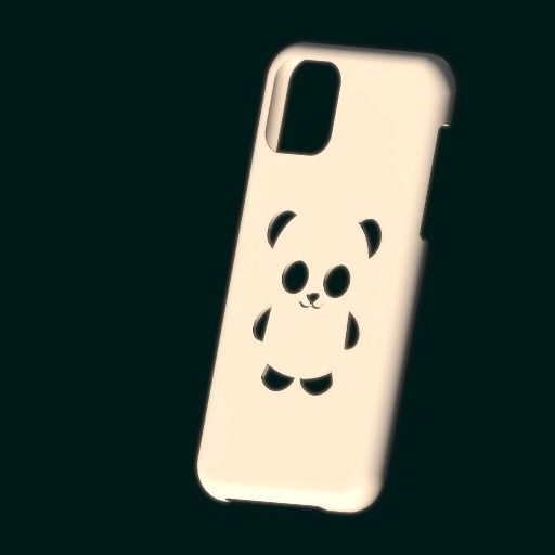 Iphone 11 Pro Panda Case 3D print model_3