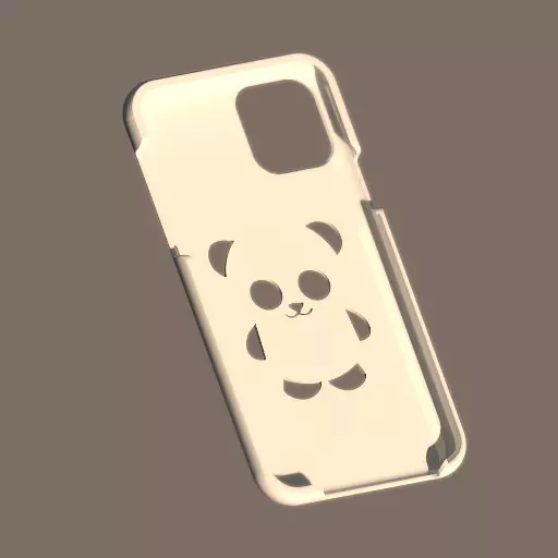 Iphone 11 Pro Panda Case 3D print model_0