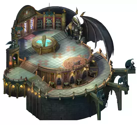 Tang Library - Roundroom 02