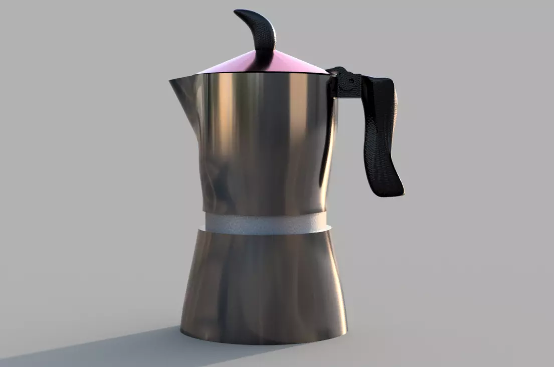 coffee machine MOKA 3D print model