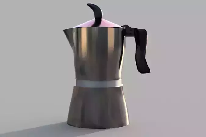 coffee machine MOKA 3D print model