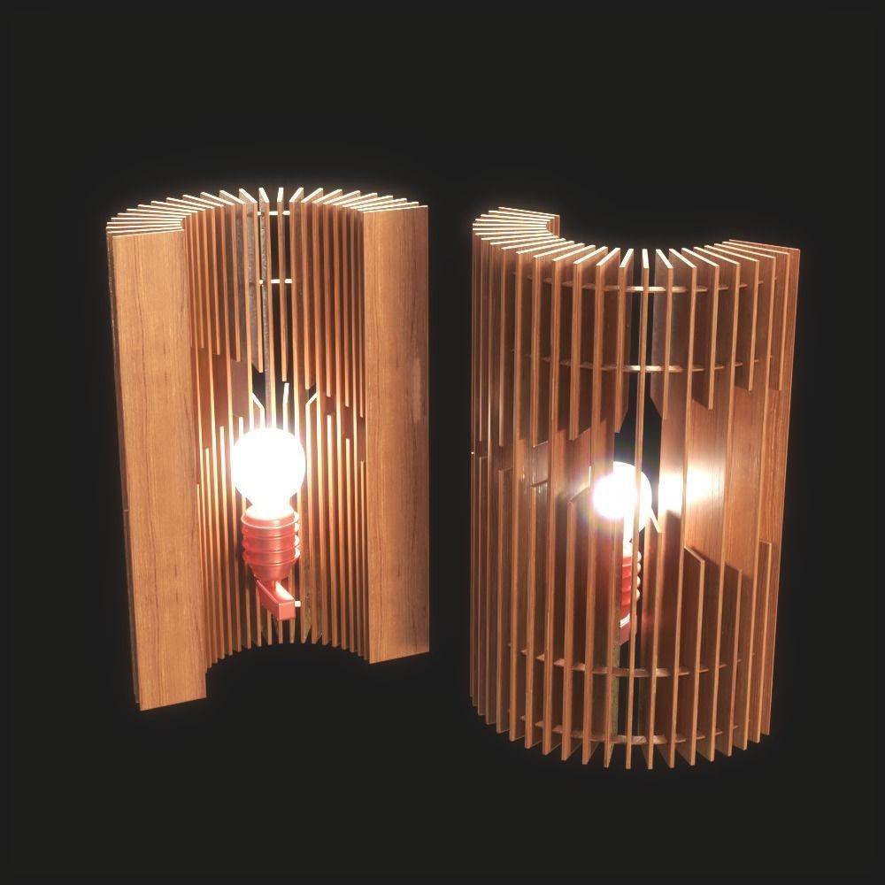 luxcambra ARLES Wall Light 3D model_4