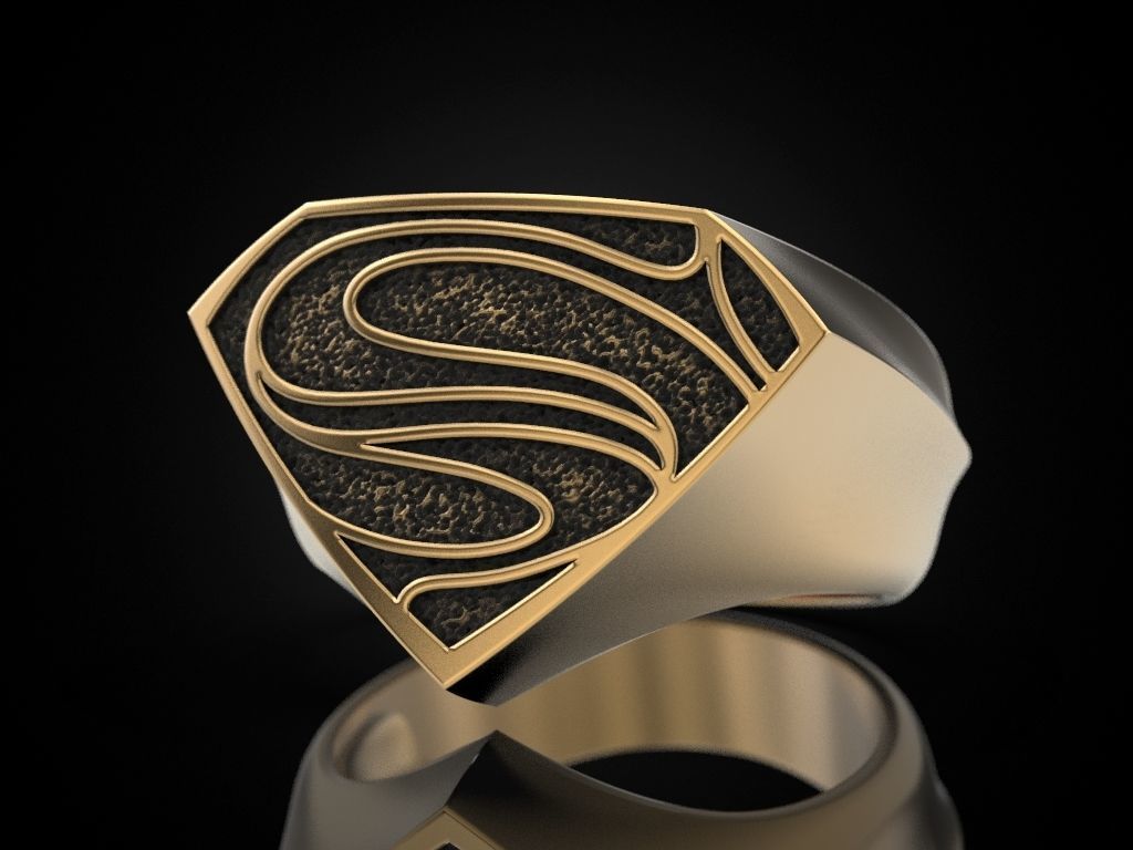 The Ring of Superman 3 3D print model_12