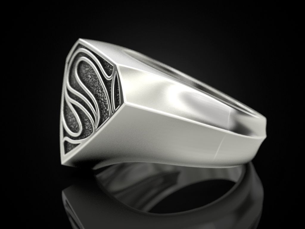 The Ring of Superman 3 3D print model_5