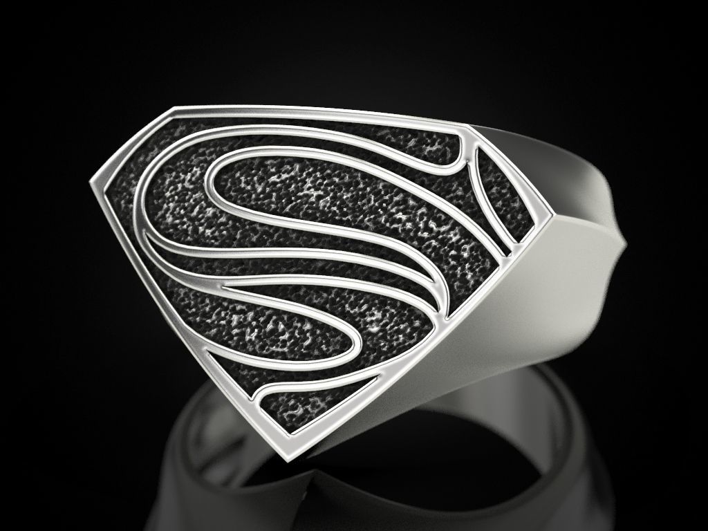 The Ring of Superman 3 3D print model_1