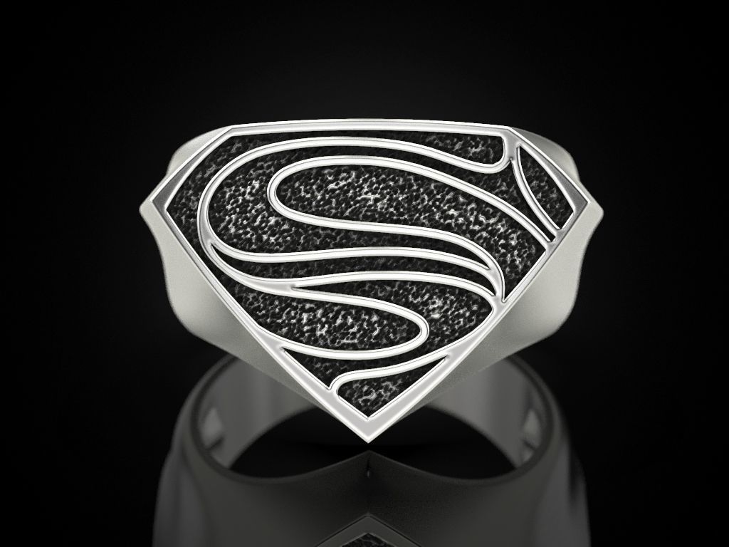 The Ring of Superman 3 3D print model_3