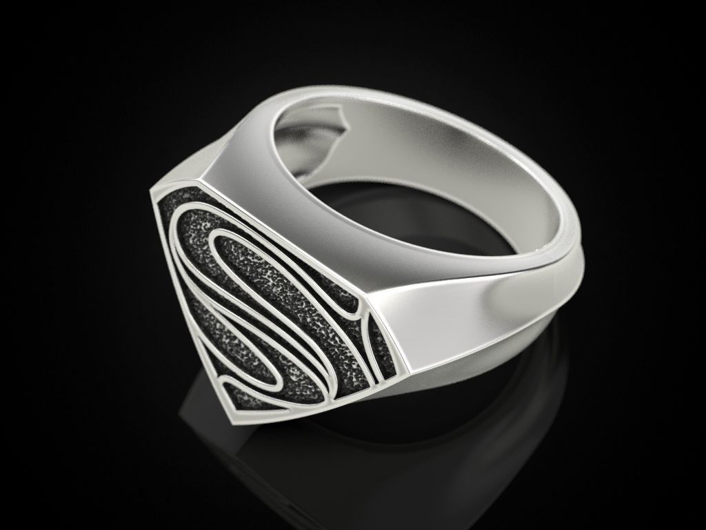 The Ring of Superman 3 3D print model_4