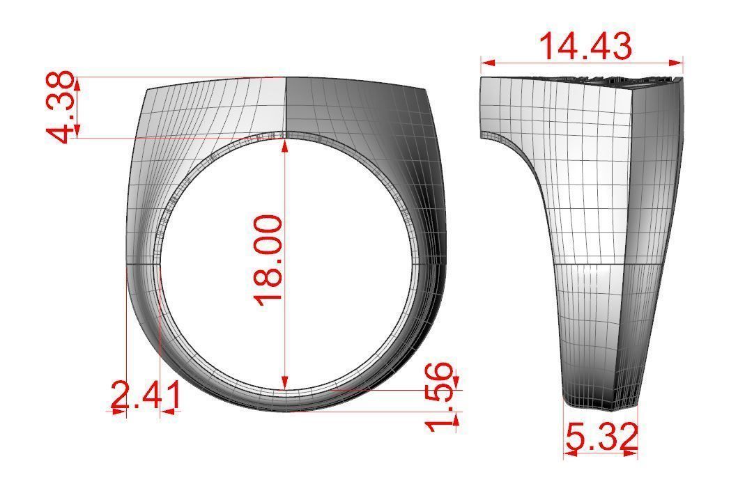 The Ring of Superman 3 3D print model_9