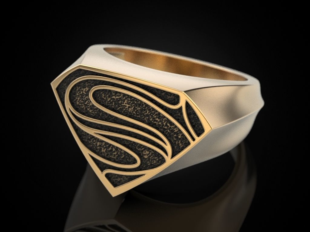 The Ring of Superman 3 3D print model_13