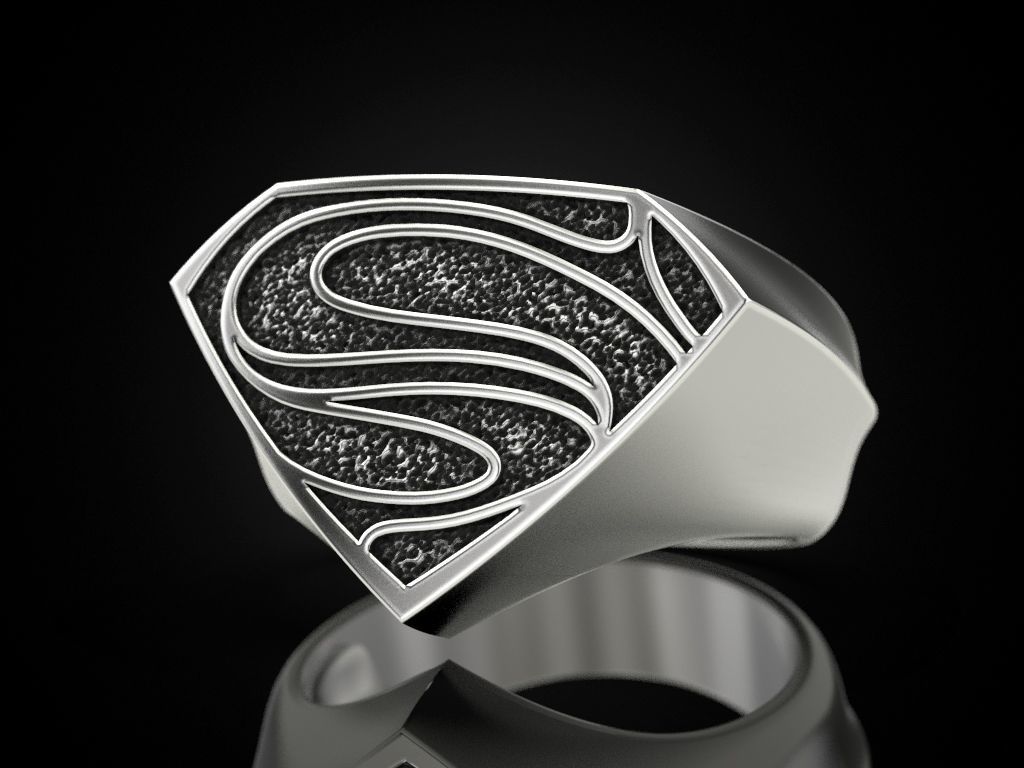 The Ring of Superman 3 3D print model_2