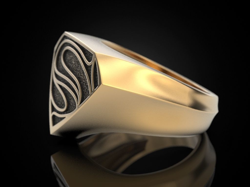 The Ring of Superman 3 3D print model_16