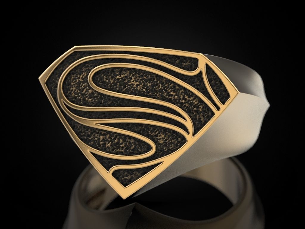 The Ring of Superman 3 3D print model_11